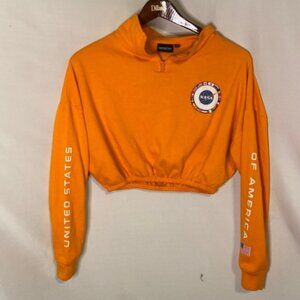 Chemistry NASA Cropped Sweatshirt Size Small